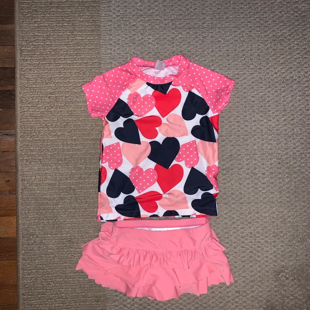 Girls bathing suit size 8